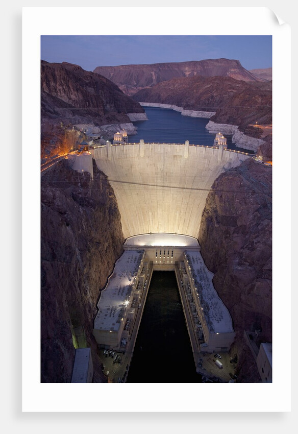Hoover Dam, near Boulder City and Las Vegas, Nevada by Anonymous