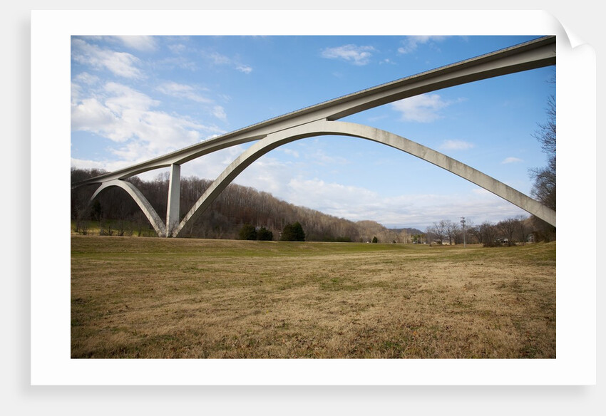 Natchez Trace Parkway arched bridge, Nashville, TN by Anonymous