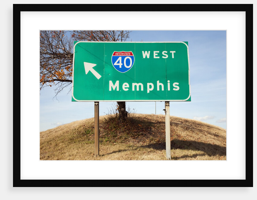 Route 40 to Memphis by Anonymous