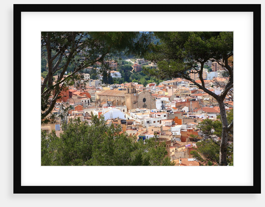 The old part of the town by Anonymous