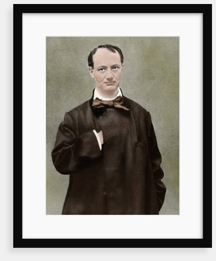 Charles Pierre Baudelaire (1821-1867). French poet. by Anonymous