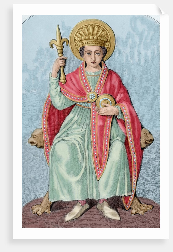 Pepin of Herstal, (635/45- 714). by Anonymous