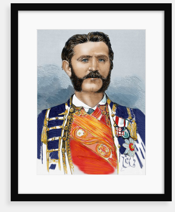 Nicholas I (1841-1921). Prince (1860-1910) and King of Montenegro (1910-1918). by Anonymous