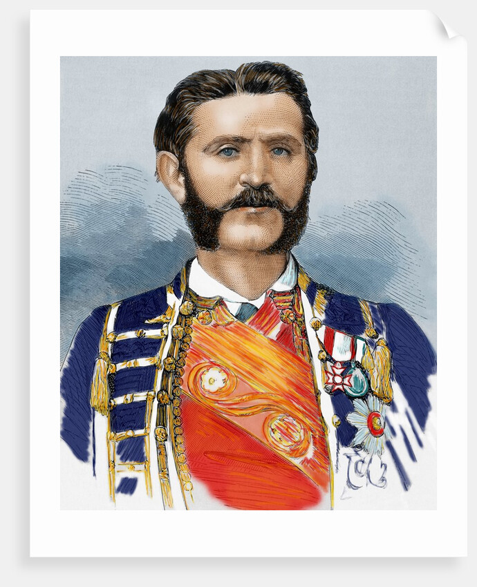 Nicholas I (1841-1921). Prince (1860-1910) and King of Montenegro (1910-1918). by Anonymous