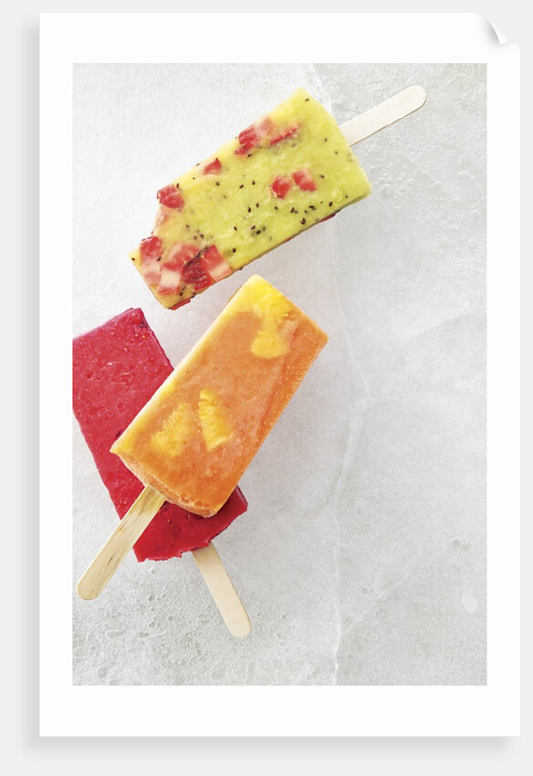 Homemade ice pops by Anonymous