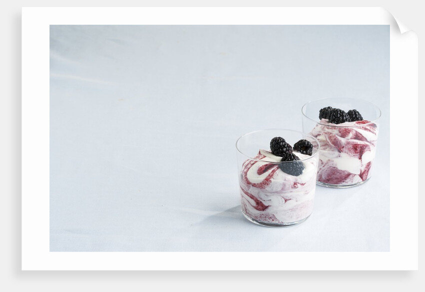 Blackberry fool by Anonymous