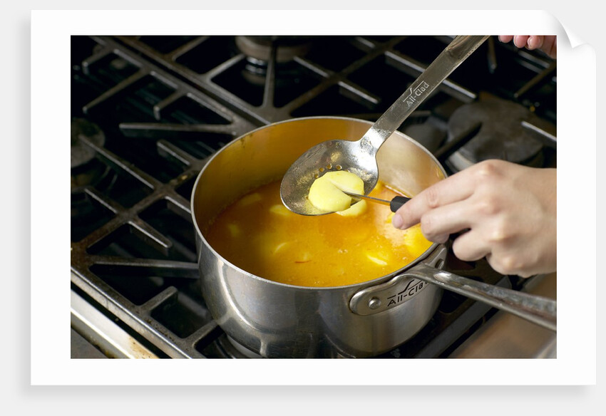 Cooked potato by Anonymous