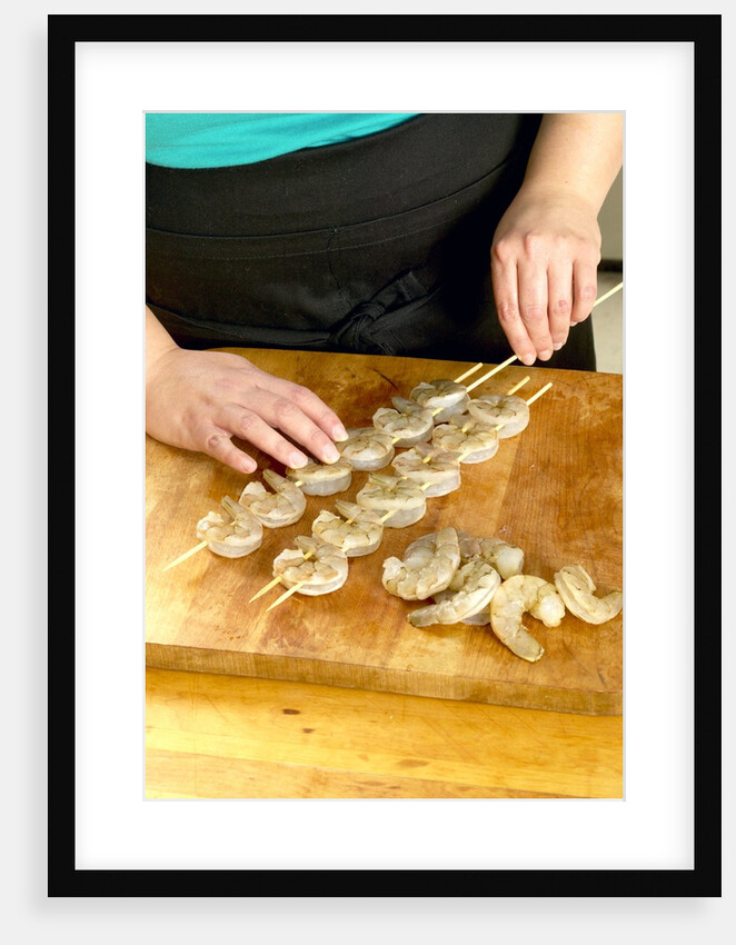 Shrimp skewers by Anonymous