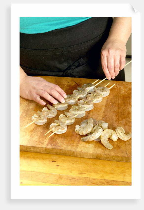 Shrimp skewers by Anonymous