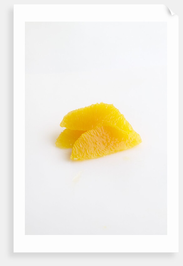 Orange segments by Anonymous