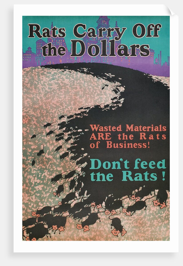 Rats Carry Off the Dollars by Anonymous