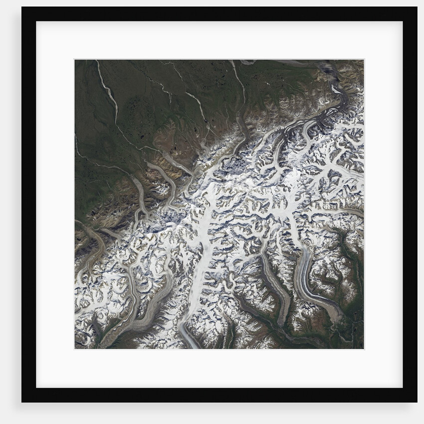 Satellite image of Denali National Park and Preserve by Anonymous