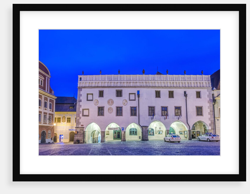 Chesky Krumlov Town Square by Anonymous