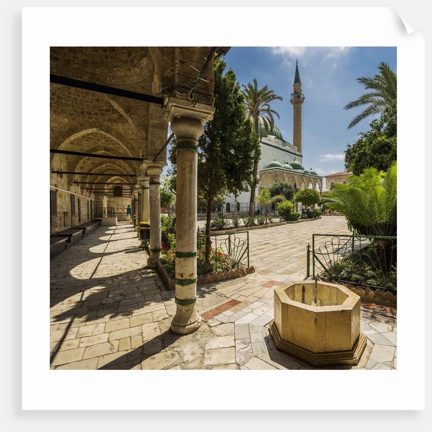 Al-Jazzar Mosque, the exterior by Anonymous