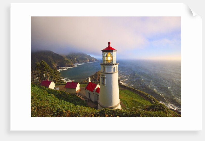 Heceta Head Lighthouse, Oregon Coast, Pacific Ocean, Pacific Northwest by Anonymous