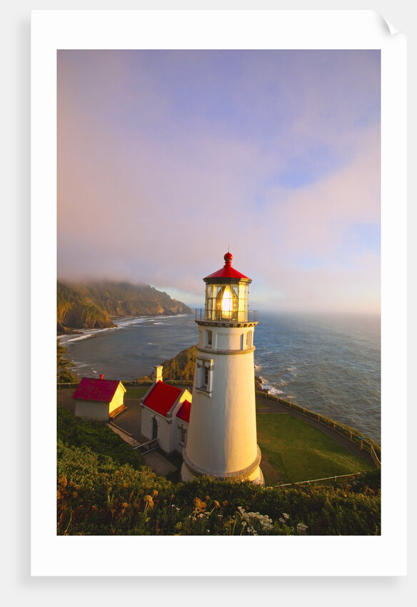 Heceta Head Lighthouse, Oregon Coast, Pacific Ocean, Pacific Northwest by Anonymous