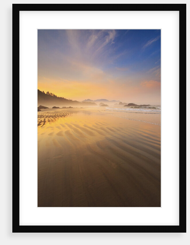 Sunrise over Crescent Beach, Oregon Coast, Pacific Ocean, Pacific Northwest by Anonymous