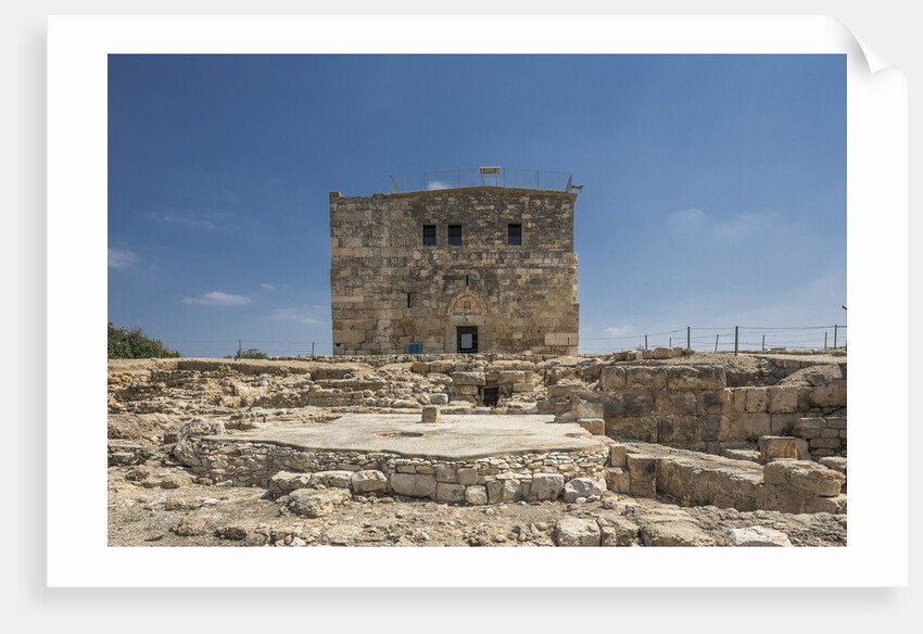Tzippori (or Sepphoris, or Zippori) National Park, the Crusader-Ottoman Fortress by Anonymous