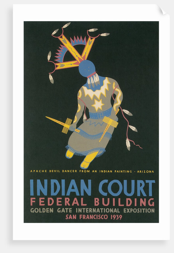 Poster of Apache Devil Dancer by Anonymous