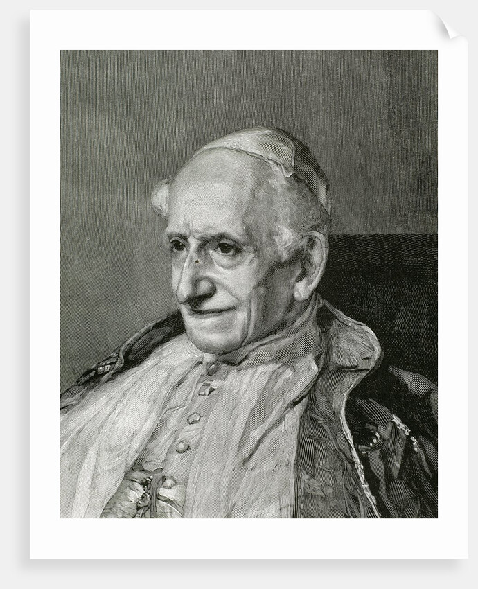 Leo XIII (1810-1903). Italian Pope (1878-1903) by Anonymous