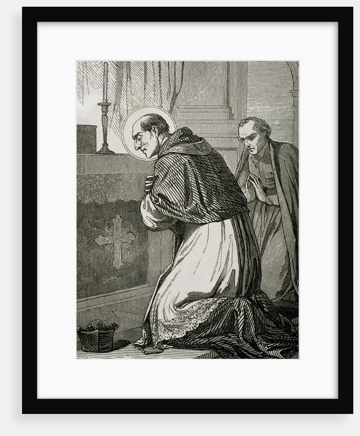 St. Charles Borromeo (1538-1584). Cardinal of the Catholic Church. by Anonymous