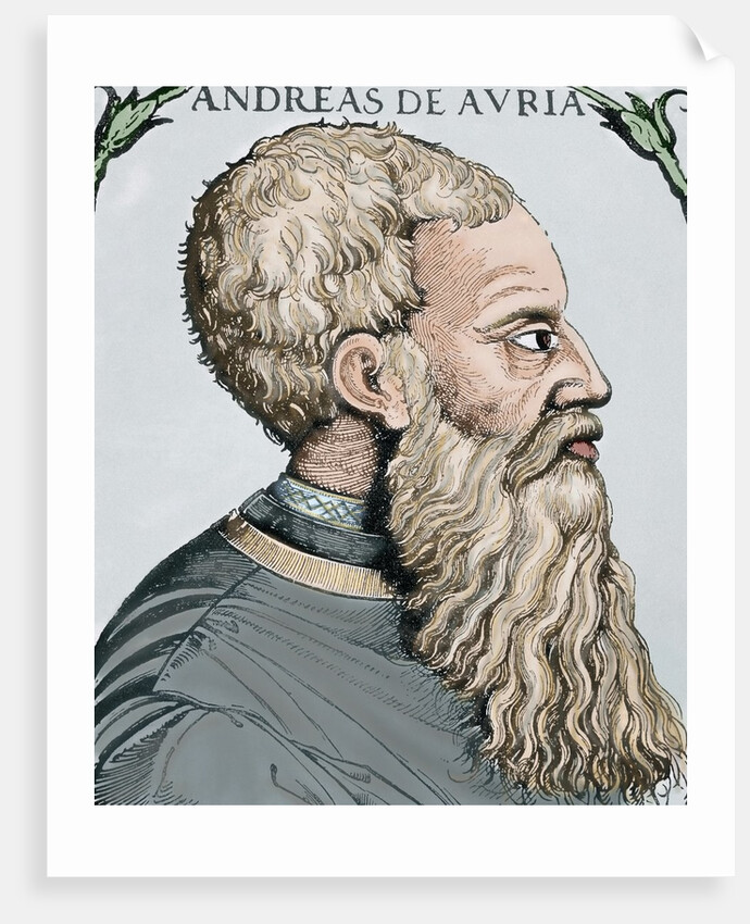 Andrea Doria (1466-1560). Italian condottiero and admiral from Genoa. by Anonymous