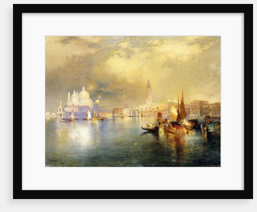 Moonlight in Venice by Thomas Moran