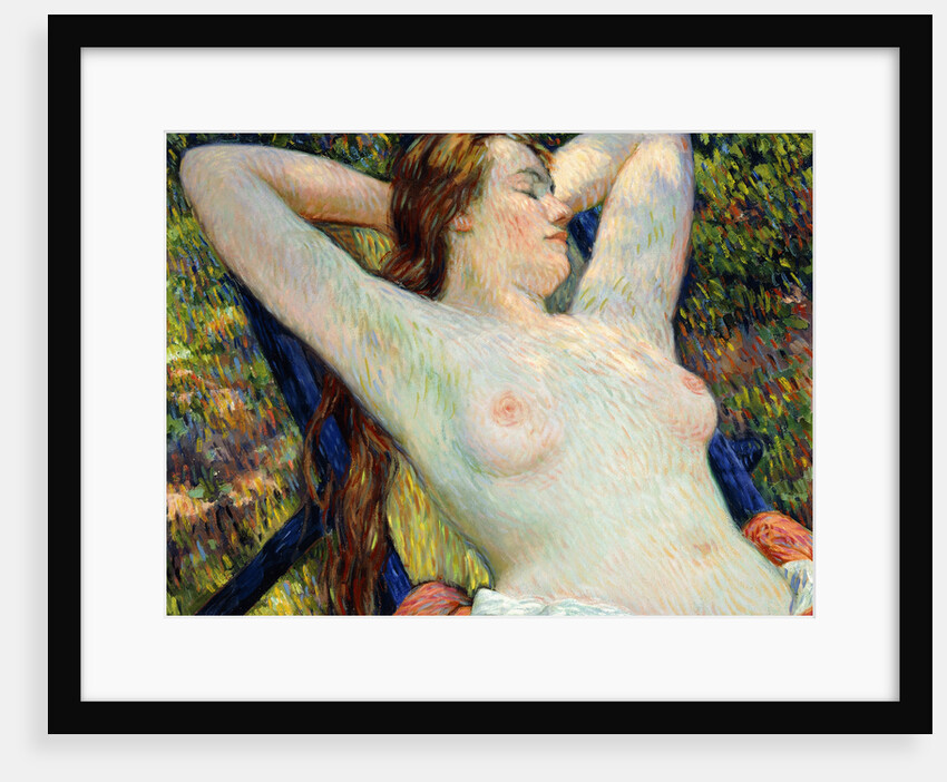 The Model's Siesta by Theo van Rysselberghe