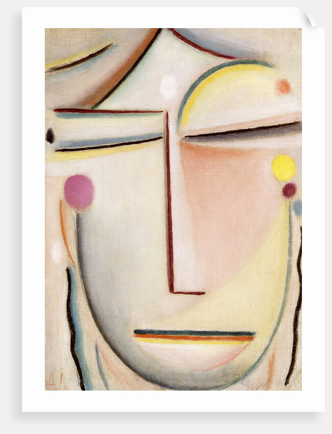 Abstract of a Head: Morning Light by Alexej Von Jawlensky