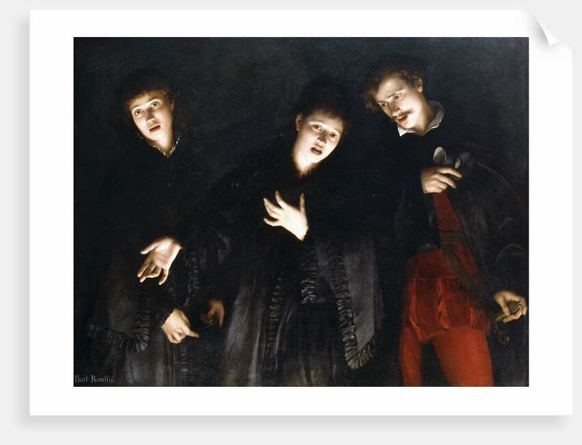 Three Singers by Paul Rouffio