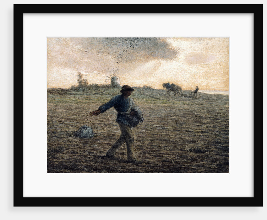 The Sower by Jean-Francois Millet