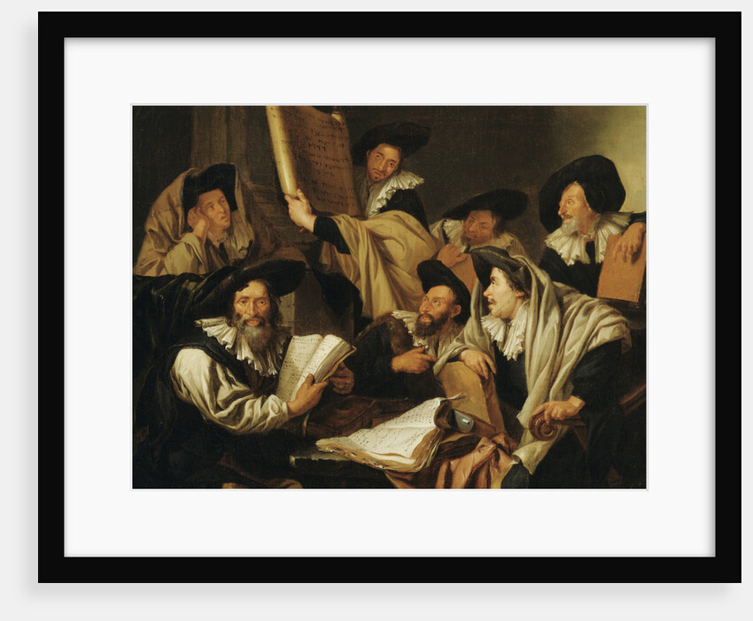 A Rabbinical Disputation by Jacob Toorenvliet