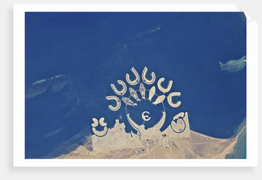 Artificial islands of Durrat Al Bahrain by Anonymous