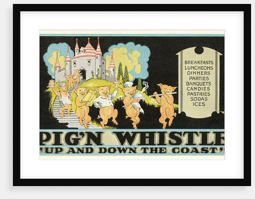 Pig'N Whistle Advertisement by Anonymous