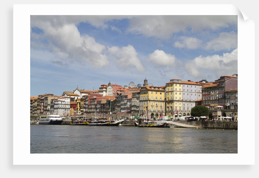 Riberia district from the Duoro River by Anonymous