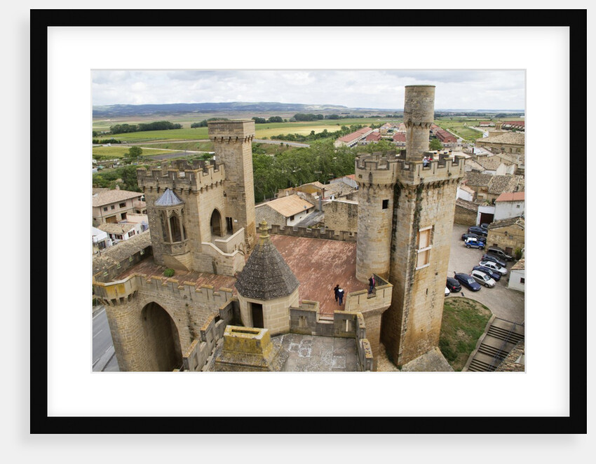 Towers and batttlements of the Royal Palace in Olite by Anonymous