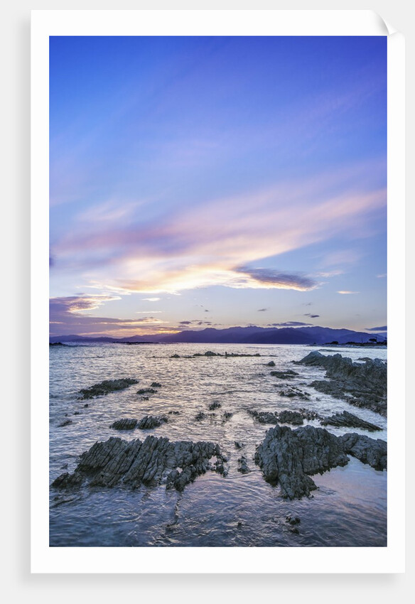 Kaikoura Sunset by Anonymous