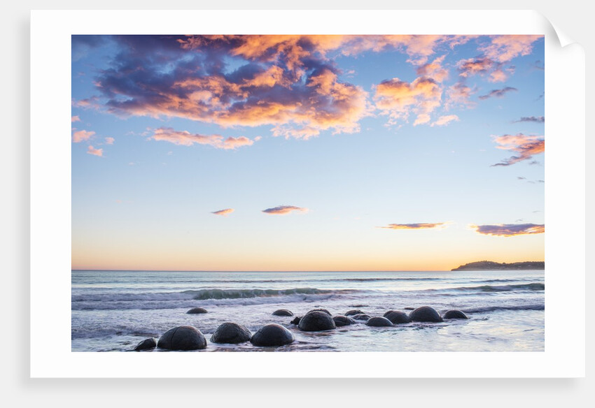 Moeraki Boulders at Dawn by Anonymous