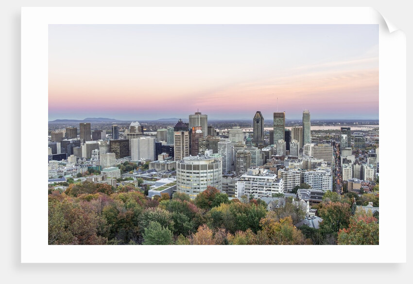 Montreal Sunset by Anonymous