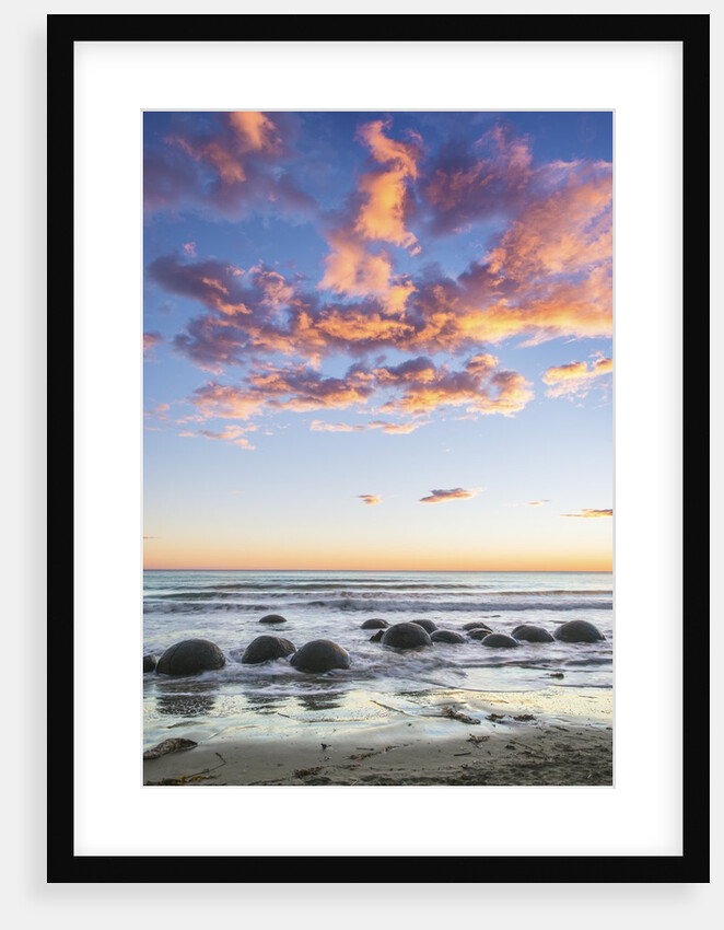 Moeraki Boulders Dawn by Anonymous