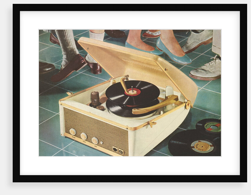 Portable Record Player by Anonymous