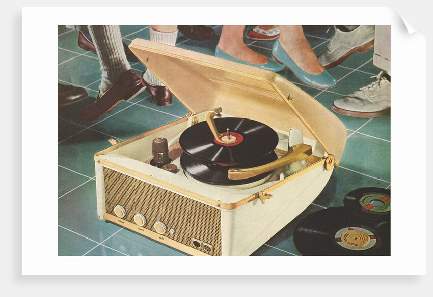Portable Record Player by Anonymous