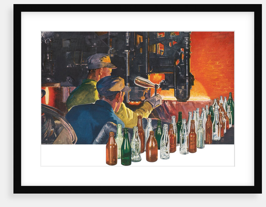 Bottle Making Factory by Anonymous