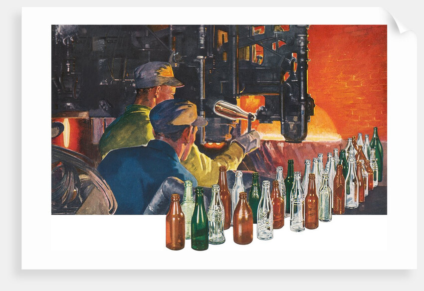 Bottle Making Factory by Anonymous