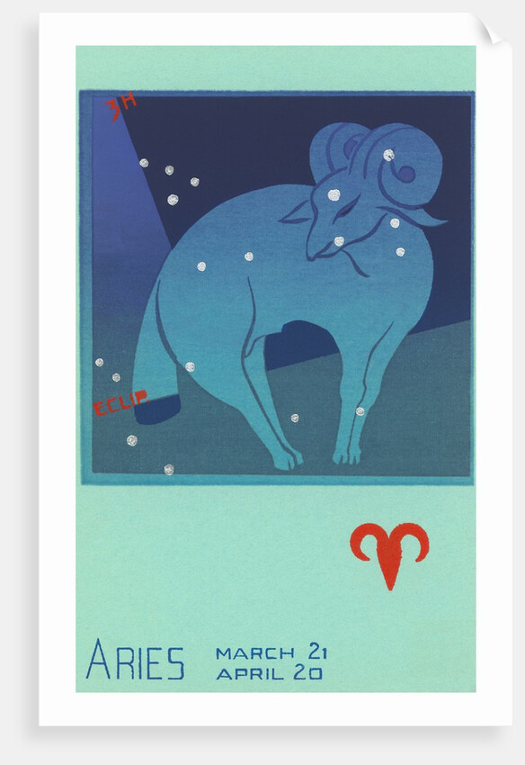 Aries, The Ram by Anonymous