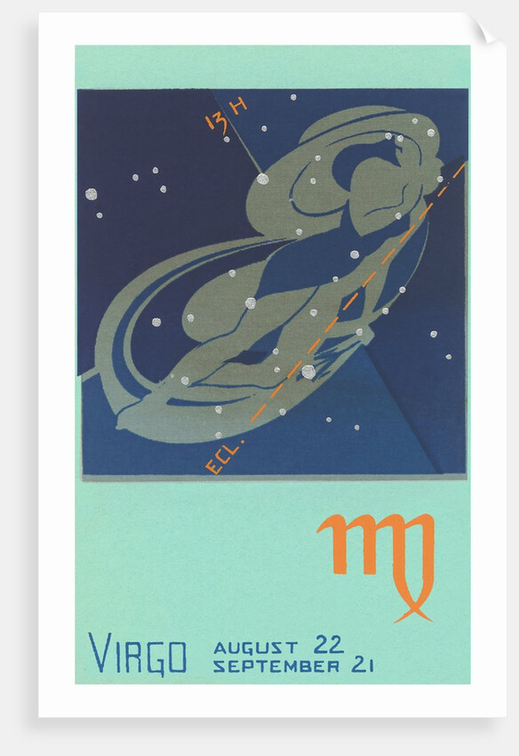 Virgo, The Maiden by Anonymous