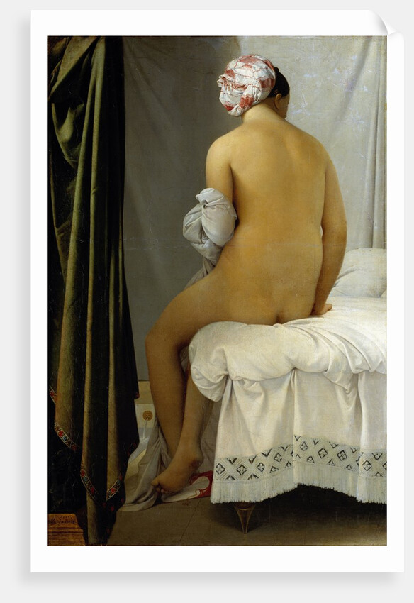 The Bather by Jean-Auguste-Dominique Ingres