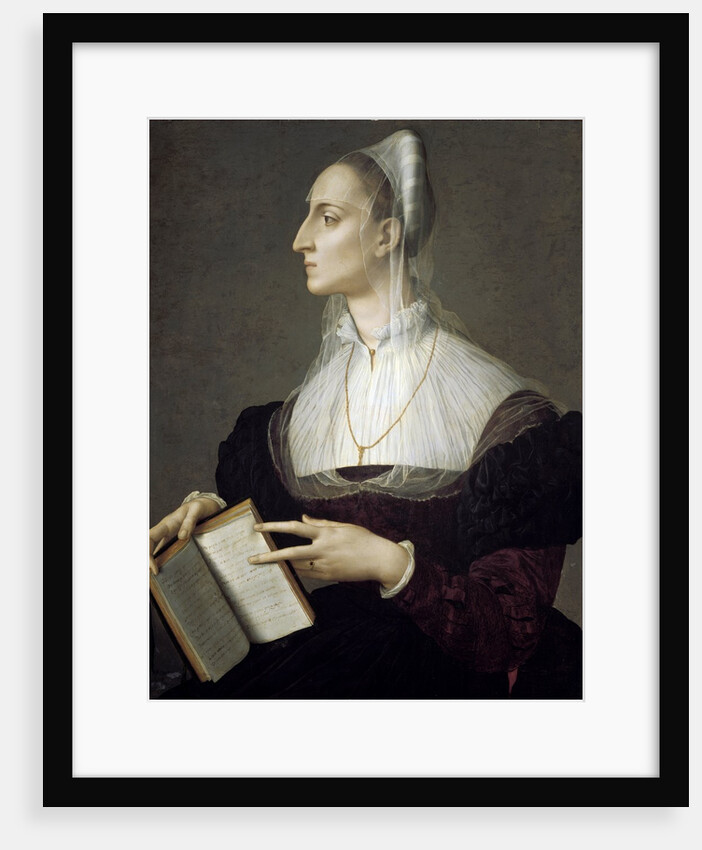 Portrait of Laura Battiferri by Bronzino