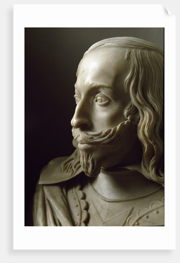 Ludovico da Verrazzano, Marble sculpture by Anonymous