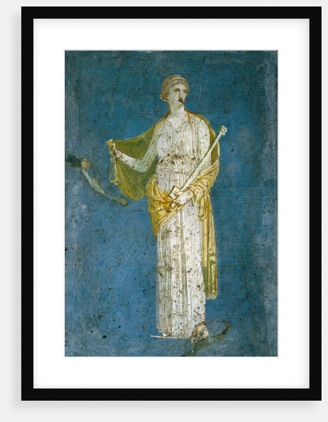 Medea - Roman fresco by Anonymous